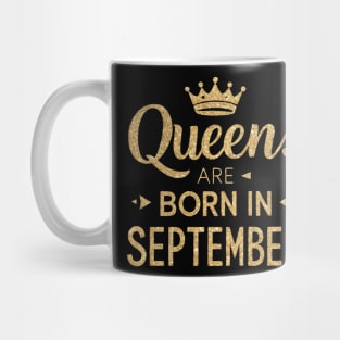 Queen Are Born In September Mug